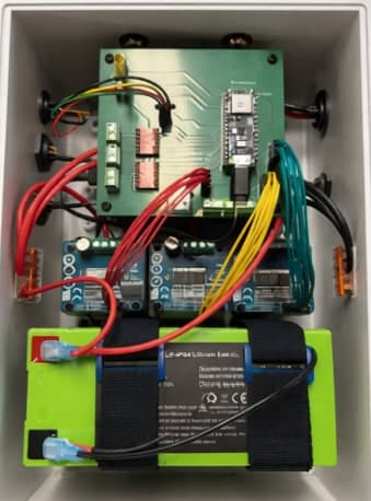 DropSense electronics enclosure