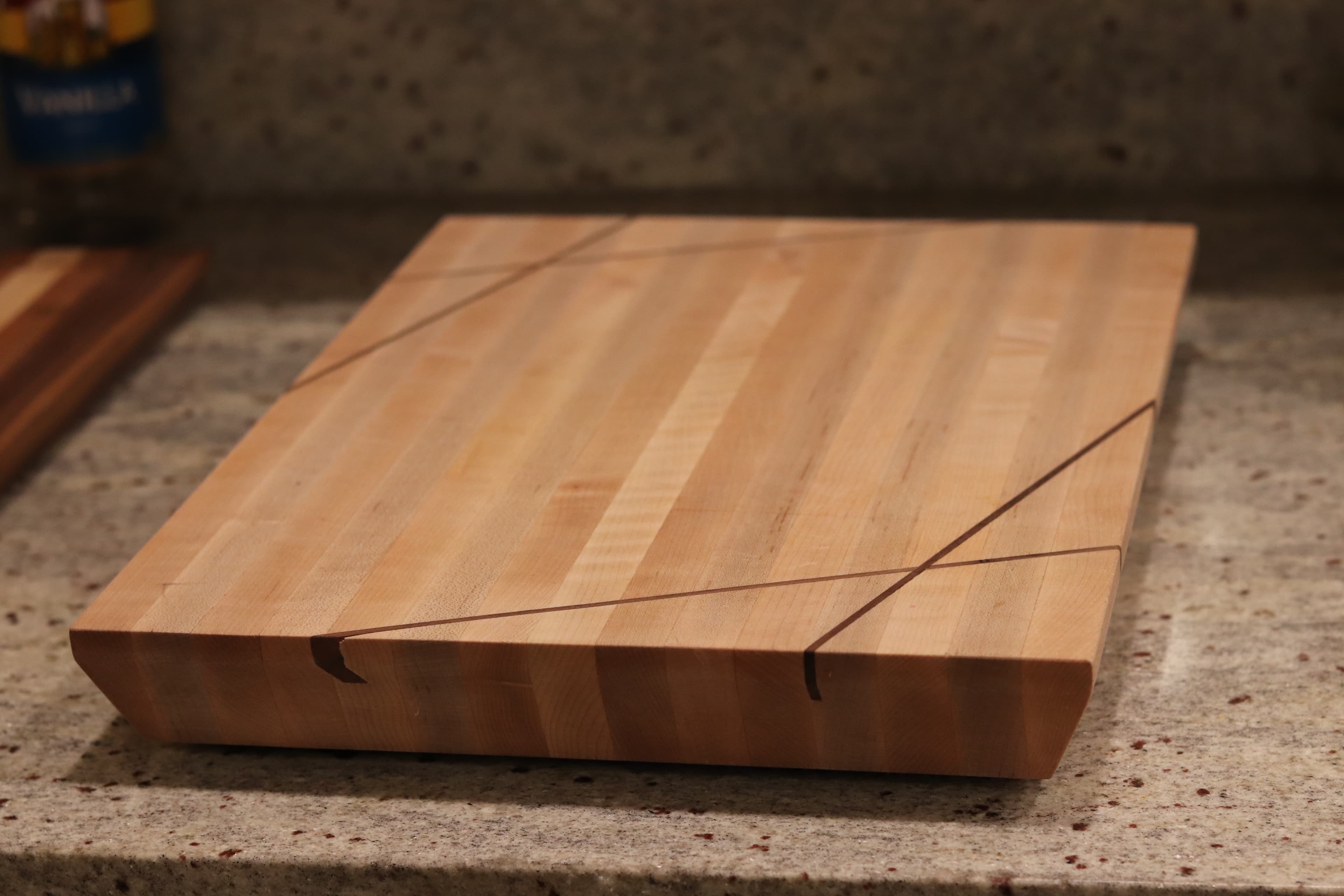 Butcher's block detail