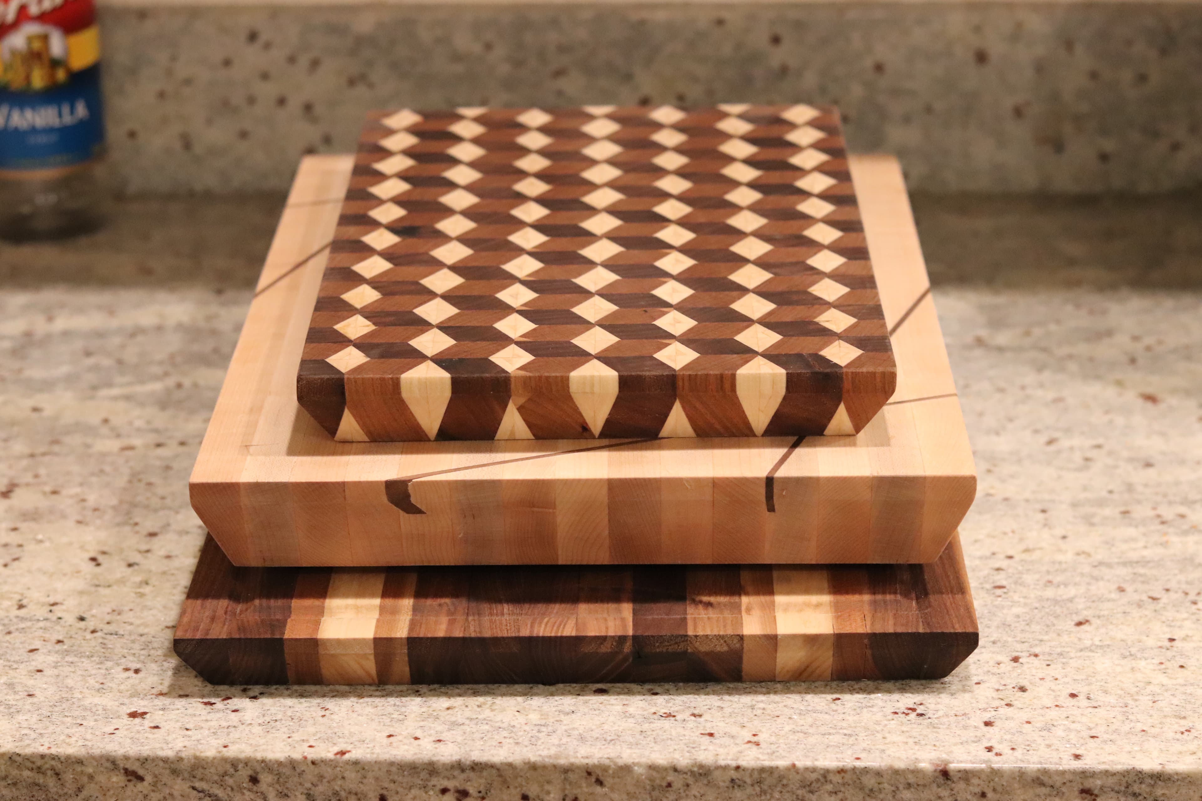 Butcher's block side