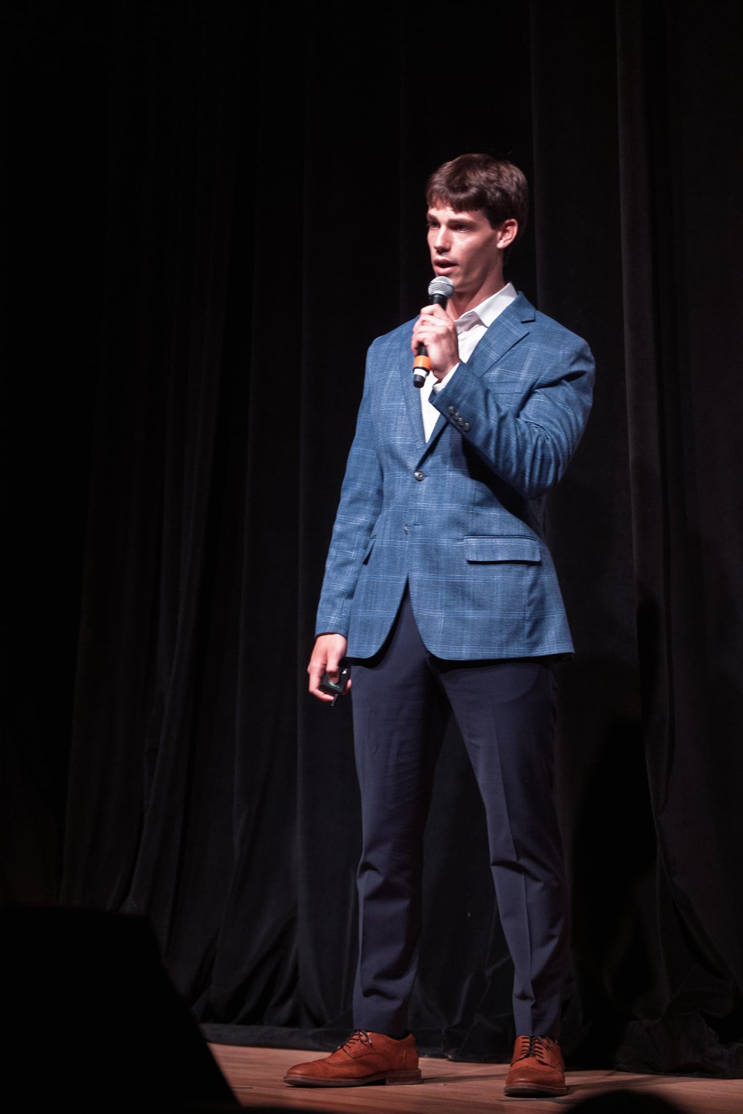 Jack pitching at the NVC finals